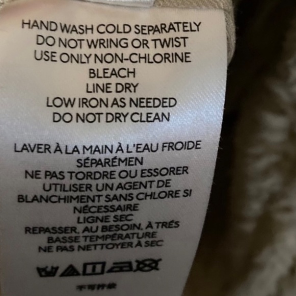 We The Free Shearling Moto Jacket Women’s Size Small - Picture 8 of 12